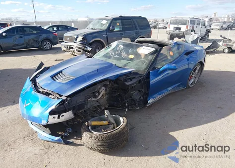 2014 Chevrolet Corvette Stingray Z51 from USA, damaged, VIN 1G1YK2D76E5134143